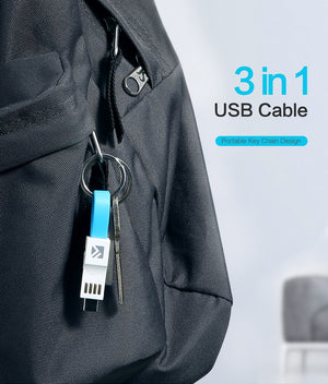 FLOVEME 3 in 1 USB Cable Micro USB